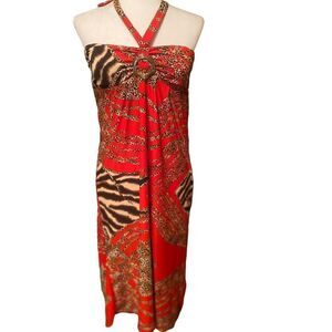 Jon & Anna  Halter Dress/ Swimsuit Coverup